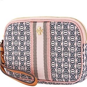 Tory Burch Pink Wristlet Clutch